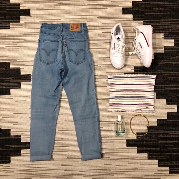 LEVI | CURVY HIGH WAIST SKINNY JEANS - Picture 2 of 4